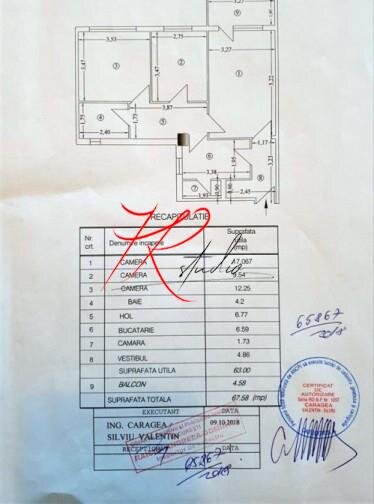 Obor vanzare apartament 3 camere circular, magazin Obor